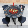 Multi-functional Granite Park Fire Pit Table