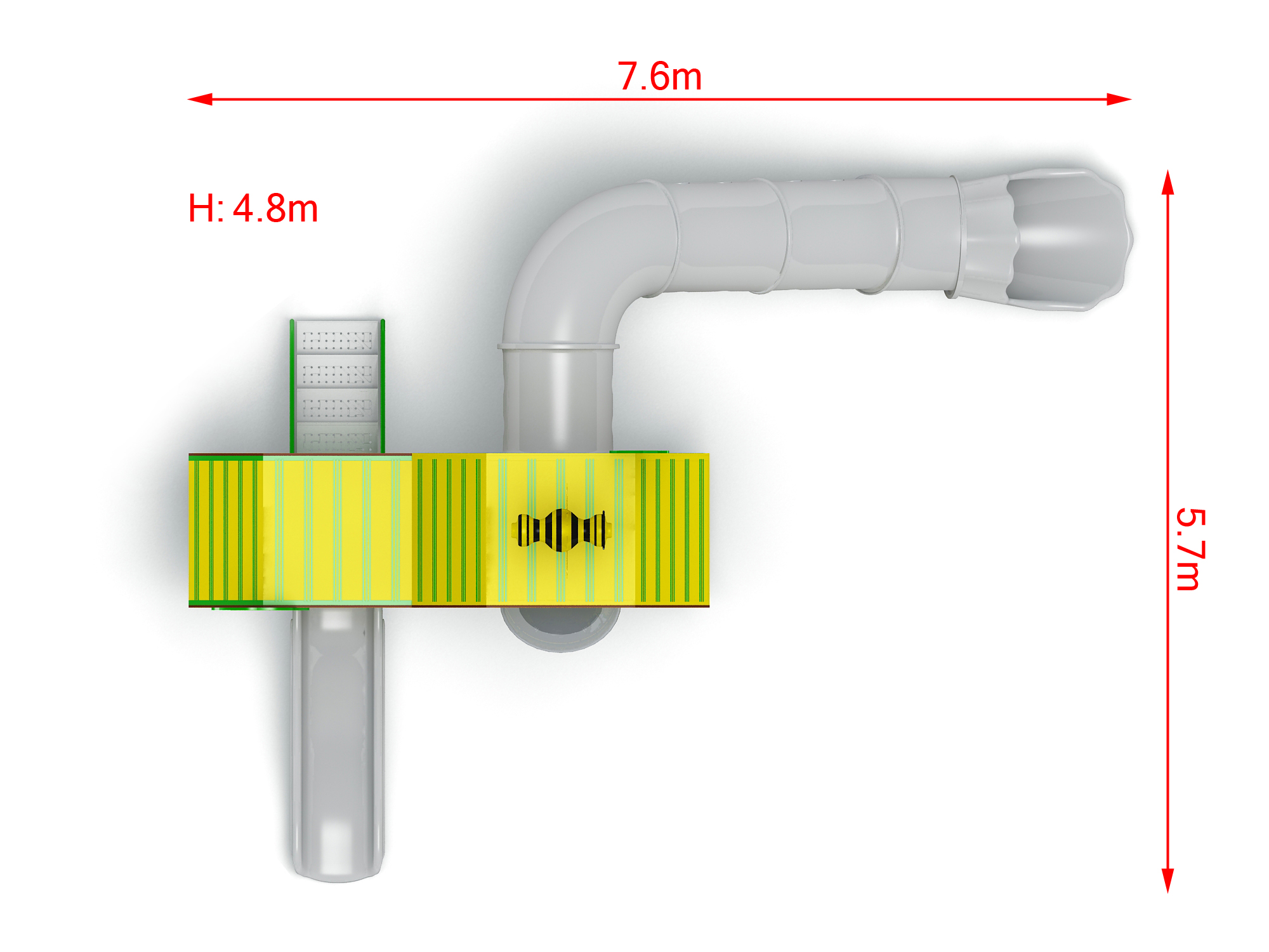 Specifications of playground set