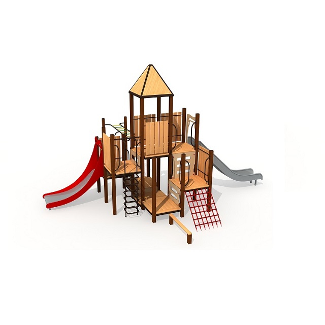 Big Interactive Adventure Outdoor Playground for Fun