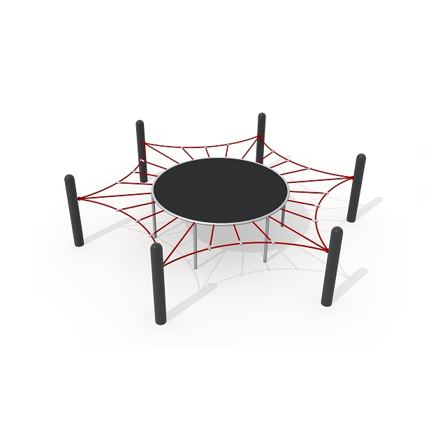 Customized Kindergarten Trampoline Free Standing Playground