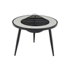 Dark Grey Granite Garden Fire Pit Table