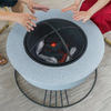 Auto-ignition Concrete BBQ Fire Pit Table