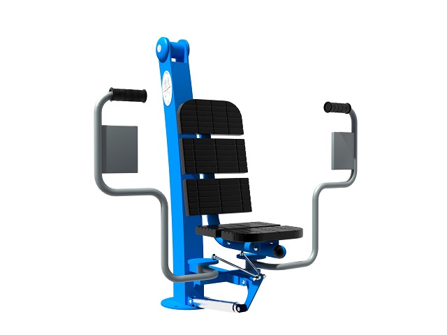 Safe Assisted Row Outdoor Fitness Equipment For Backyard