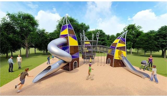 Adventure Theme Metal Playground