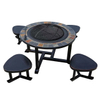 Multi-functional Granite Park Fire Pit Table